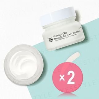 10 ART - ERH Fullence C60 Midnight Recovery Treatment 2pcs Bundle Set 50ml x 2 pcs