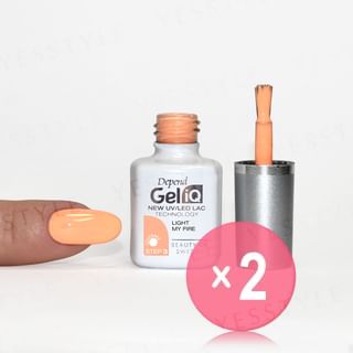 Depend Cosmetic - Gel iQ Gel Polish 1022 Light My Fire 2pcs Bundle Set 5ml x 2 pcs