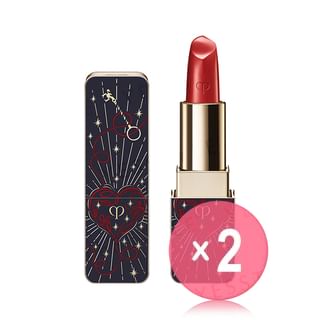 Cle de Peau Beaute - Luminizing Love Collection Rouge A Levres Lip Stick 2pcs Bundle Set 5 Camellia x 2 pcs