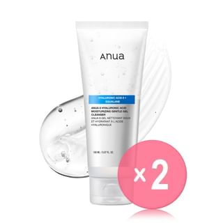 Anua - 8 Hyaluronic Acid Moisturizing Gentle Gel Cleanser 2pcs Bundle Set 150ml x 2 pcs