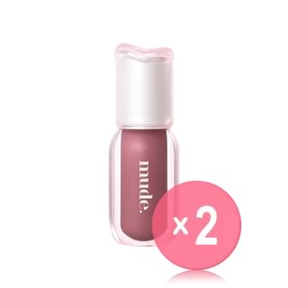 mude - Angel Hug Glaze - 10 Colors 2pcs Bundle Set #106 Own Rose x 2 pcs