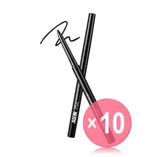 MERZY - The First Slim Gel Eyeliner - 7 Colors 10pcs Bundle Set #GS1 Black Onyx x 10 pcs
