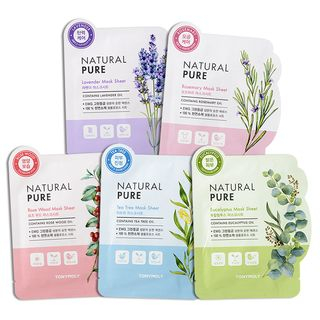 Tonymoly Natural Pure Mask Sheet 5 Types tonymoly kopen in de aanbieding Tonymoly Natural Pure Mask Sheet 5 Types tonymoly kopen in de aanbieding
