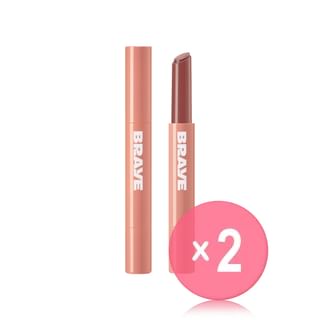 BRAYE - Melting Lipsweet - 10 Colors 2pcs Bundle Set #05 Lazy Nuv x 2 pcs