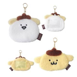 Sanrio Pompompurin x Obungu to Issho Plush Card Holder