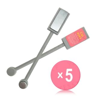 Cosplus - Thickened Double-Head Powerful Magnet Stick For Cat Eyes Nail Gel 5pcs Bundle Set 1 pc x 5 pcs