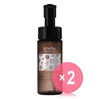 iroha INTIMATE CARE - Intimate Wash Foam Type Mugwort Blend 2pcs Bundle Set 150ml x 2 pcs