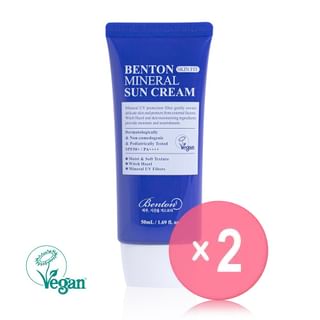 Benton - Skin Fit Mineral Sun Cream 2pcs Bundle Set 50ml x 2 pcs