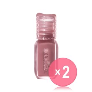 mude - Angel Hug Glaze Mini - 10 Colors 2pcs Bundle Set #106 Own Rose x 2 pcs