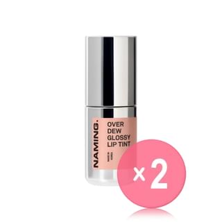 NAMING - Over Dew Glossy Lip Tint - 10 Colors 2pcs Bundle Set Denia x 2 pcs