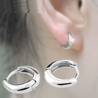 Karantu 925 Sterling Silver Hoop Earrings karantu kopen in de aanbieding