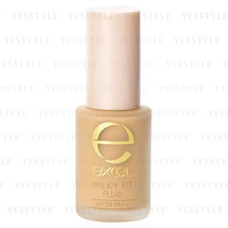 Excel Milky Fit Fluid Spf 28 Pa Mf04 Beige Ocher 20 30G excel kopen in de aanbieding