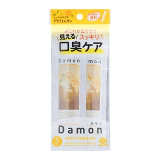 Earth Damon Mouthwash Bright Lemon x 5