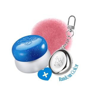 Fwee - Lip & Cheek Blurry Pudding Pot + Pendant Keyring (Random...