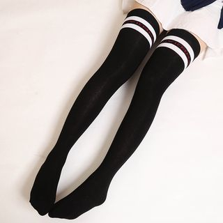 Loville Thigh High Socks Various Designs loville kopen in de aanbieding