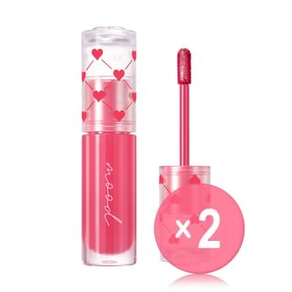 peripera - Ink Mood Glowy Tint Soft Berry Edition - 3 Colors 2pcs Bundle Set #32 Gogo Berry x 2 pcs