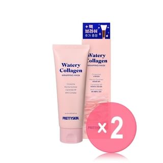 Pretty skin - Watery Collagen Wrapping Mask Set 2pcs Bundle Set 2 pcs x 2 pcs