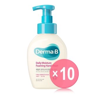 Derma: B - Daily Moisture Foaming Hand Wash 10pcs Bundle Set 500ml x 10 pcs