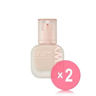 THE FACE SHOP - fmgt Dewy Lasting Skin Base - 3 Colors 2pcs Bundle Set #01 Glow x 2 pcs