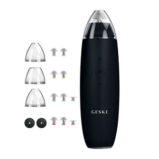 GESKE - 7 In 1 Black MicroDermabrasion Blackhead Remover 1 set