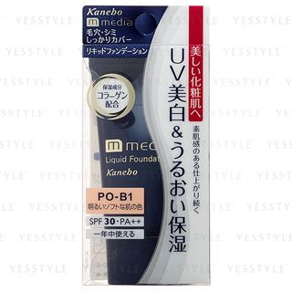 Kanebo Media Liquid Foundation Uv Spf 30 Pa Po B1 25G kanebo kopen in de aanbieding Kanebo Media Liquid Foundation Uv Spf 30 Pa Po B1 25G kanebo kopen in de aanbieding