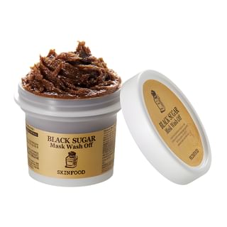 SKINFOOD - Black Sugar Mask Wash Off 100g NEW - 100g