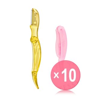 MEKO - Birdie Folding Safety Eyebrow Trimmer 2 pcs 10pcs Bundle Set 2 pcs x 10 pcs