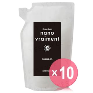 SUNNYPLACE - Nano Vraiment Premium Shampoo Refill 10pcs Bundle Set 800ml x 10 pcs