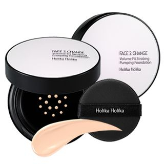 Holika Face 2 Change Volume Fit Strobing Pumping Foundation Spf50 Pa With Refill 2 Colors holika holika kopen in de aanbieding Holika Face 2 Change Volume Fit Strobing Pumping Foundation Spf50 Pa With Refill 2 Colors holika holika kopen in de aanbieding