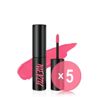 MERZY - The First Velvet Tint Season 1 - 6 Colors 5pcs Bundle Set #V5 Peach Crush x 5 pcs