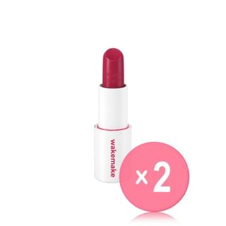 WAKEMAKE - Healthy Glow Balm Stick - 15 Colors 2pcs Bundle Set #10 Fig Red x 2 pcs