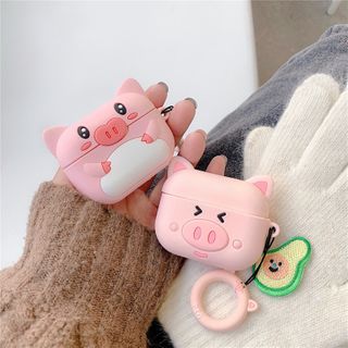 Edgin Pink Pig Airpods Earphone Case Protection Cover edgin kopen in de aanbieding