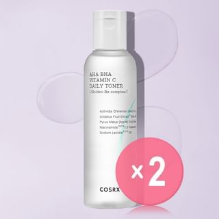COSRX - Refresh AHA BHA Vitamin C Daily Toner 2pcs Bundle Set 150ml x 2 pcs