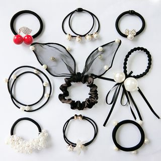 Gold Beam Set Of 9 Hair Tie gold beam kopen in de aanbieding