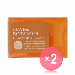 LEAF & BOTANICS - Grapefruit Soap 2pcs Bundle Set 40g x 2 pcs