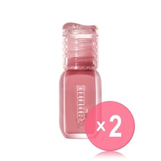 mude - Angel Hug Glaze Mini - 10 Colors 2pcs Bundle Set #108 Dolce Pink x 2 pcs
