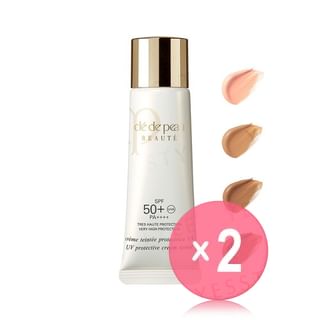 Cle de Peau Beaute - UV Protective Cream Tinted SPF 50 PA++++ 2pcs Bundle Set