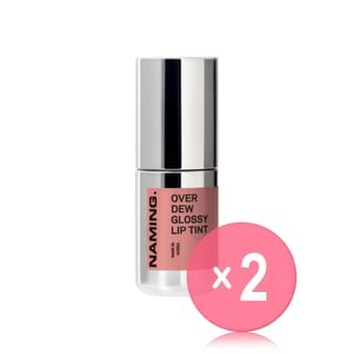 NAMING - Over Dew Glossy Lip Tint - 10 Colors 2pcs Bundle Set Ovedi x 2 pcs