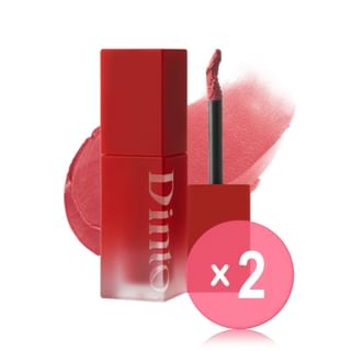 Dinto - Blurring Lip Veil Madame Butterfly Collection - 10 Colors 2pcs Bundle Set #101 Rubato x 2 pcs