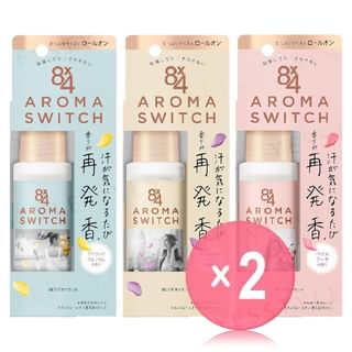 Kao - 8 x 4 Aroma Switch Deodorant Antiperspirant Ball 2pcs Bundle Set