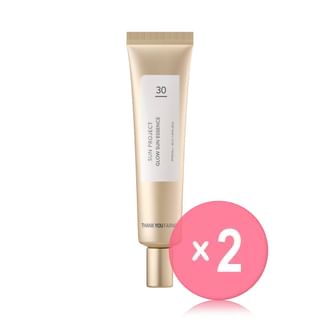 THANK YOU FARMER - Sun Project Glow Sun Essence 2pcs Bundle Set 40ml x 2 pcs