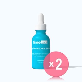 Timeless Skin Care - Hyaluronic Acid + Vitamin C Serum 2pcs Bundle Set