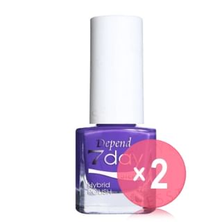 Depend Cosmetic - 7day Hybrid Polish 70026 2pcs Bundle Set 5ml x 2 pcs