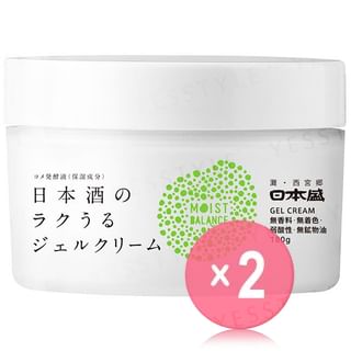 NIHONSAKARI - Nihonshu Raku Uru Moist Balance Gel Cream 2pcs Bundle Set 180g x 2 pcs