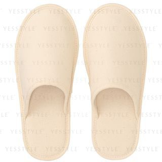 Muji Reused Cotton Blended Cushion Slippers 1 Pair Beige muji kopen in de aanbieding Muji Reused Cotton Blended Cushion Slippers 1 Pair Beige muji kopen in de aanbieding
