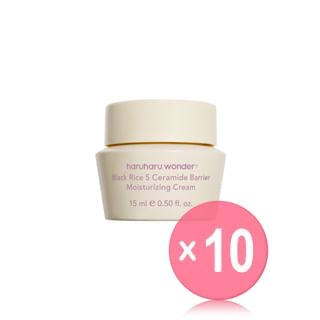 haruharu wonder - Black Rice 5 Ceramide Barrier Moisturizing Cream Mini 10pcs Bundle Set 15ml x 10 pcs