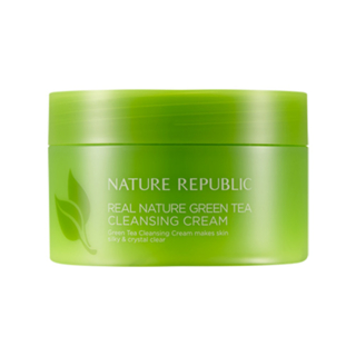 Nature Republic Real Green Tea Cleansing Cream 200Ml nature republic kopen in de aanbieding
