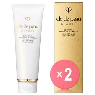 Cle de Peau Beaute - Skin-Refining Clay Scrub 2pcs Bundle Set 100g x 2 pcs