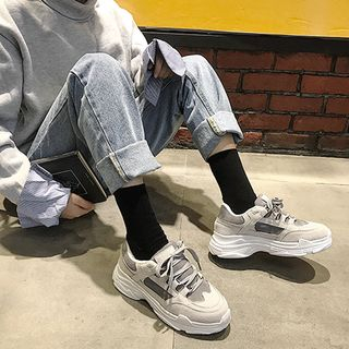 Cyos Platform Lace Up Sneakers cyos kopen in de aanbieding Cyos Platform Lace Up Sneakers cyos kopen in de aanbieding