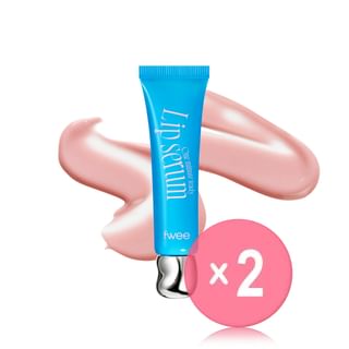 fwee - One Minute Ready Lip Serum 2pcs Bundle Set 9ml x 2 pcs